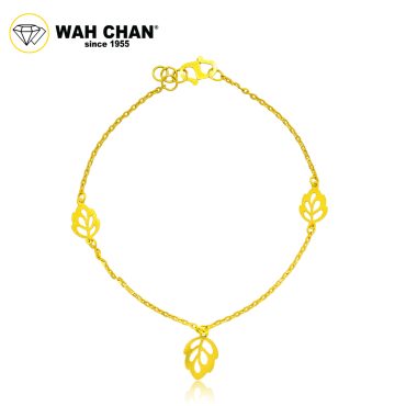 WAH CHAN 916 Gold Bracelet - Minimalist OSB1109A