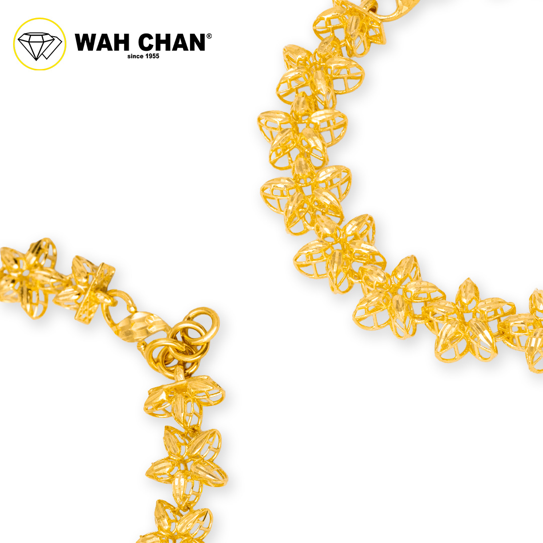 WAH CHAN 916 Gold Bracelet - OSB1305 - Image 2