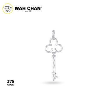 WAH CHAN 9K White Gold Pendant (PK00944-A01)